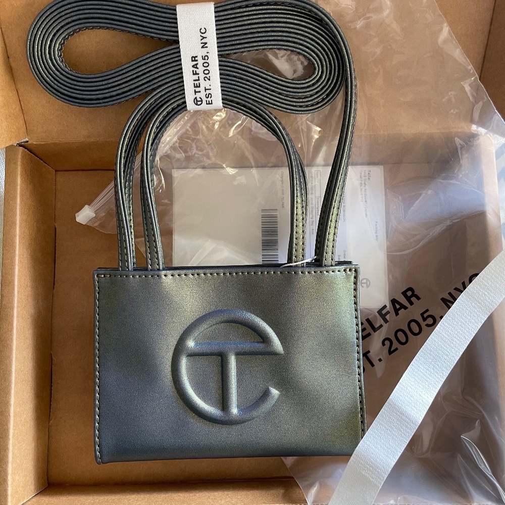 TELFAR IN ACID DROP small shopper aka THE PARTY BAG!